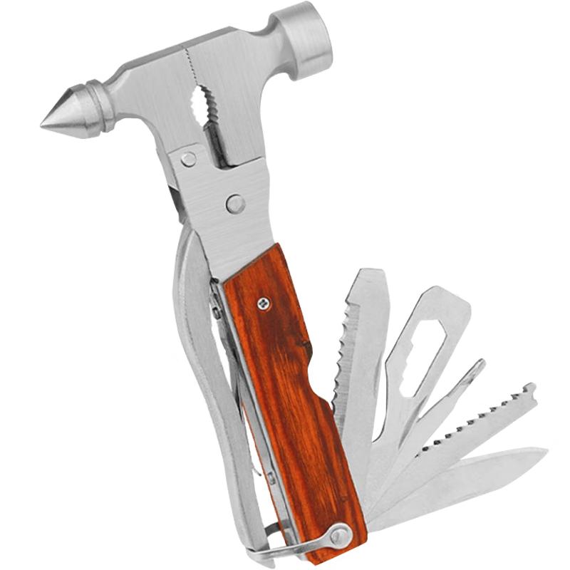 Multifunctional 16-in-1 Car Emergency Safety Hammer