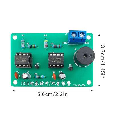 Optocoupler Tester Kit 555 Application Circuit Board Practice Welding Diy Electronic Product And Assembling Spare Parts