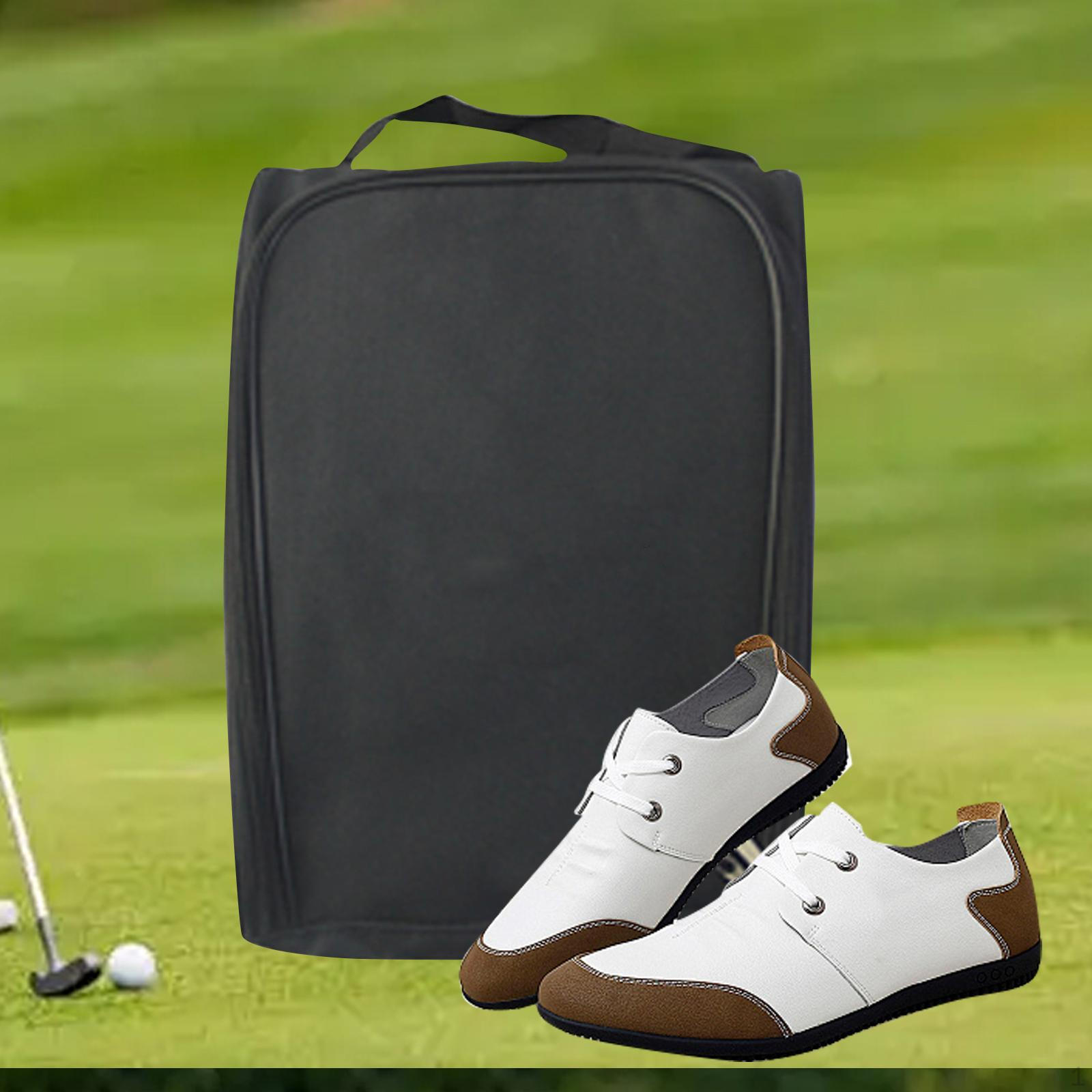 

Сумка для обуви для гольфа, спортивный чехол, сумка, легкая многоцелевая, с застежкой-молнией, для обуви