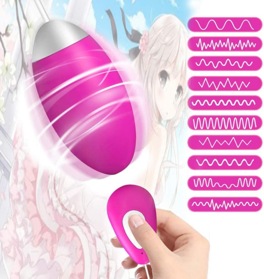 Rotor for Egg 20 Clitoris USB Adult Goods Women, Shape, Patterns, Portable, Strong, Torture, Rechargeable, Quiet, Waterproof, Silicone,