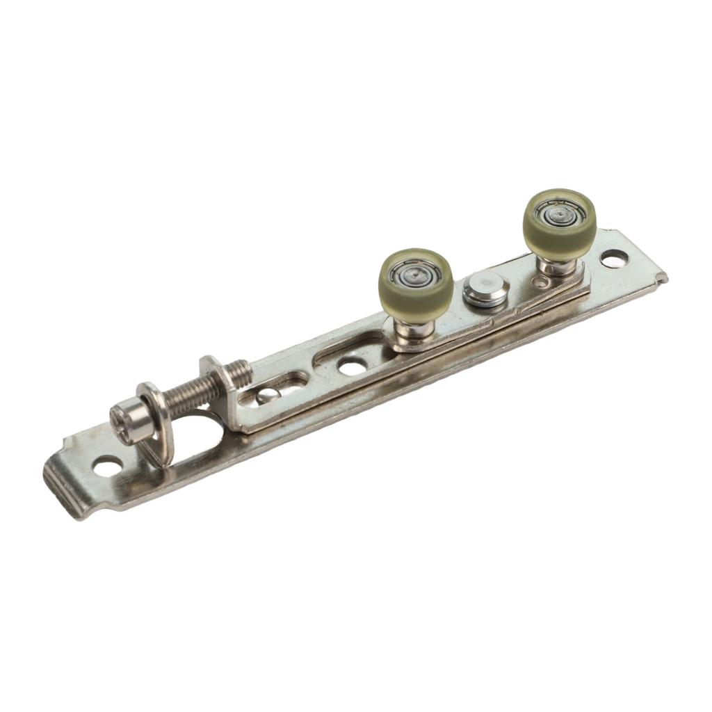 Iron + Rubber Adjustable Upper Wheel Anti-sway Wheel Sliding Door Wheel
