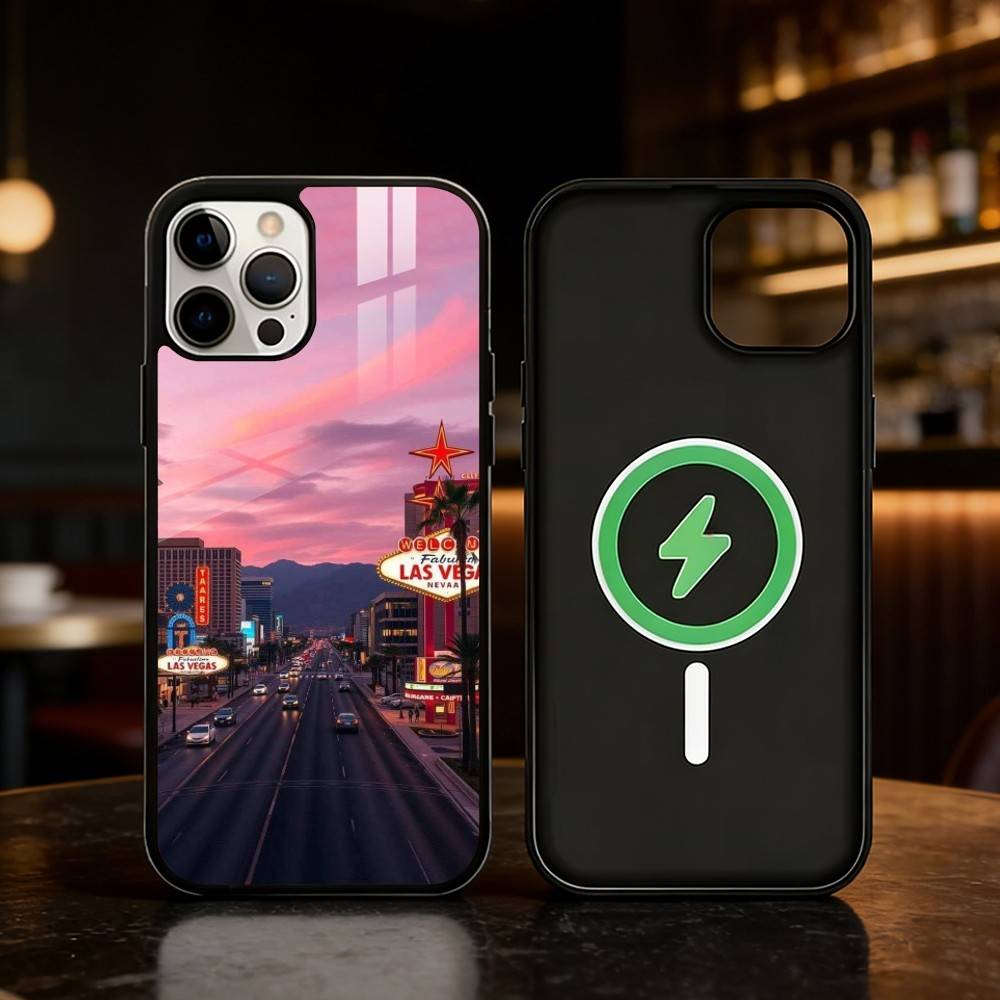 Travel Los Angeles California Phone Case For iPhone 17/16/15/14/13/12/Plus/Pro/Max for Magnetic Wireless Charging