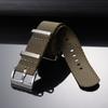 Military Sport Nylon Watch Straps for Tudor  20mm 22mm Nylon Sailcloth Watch Band with Movable Ring Bronze and Square Pin Buckle
