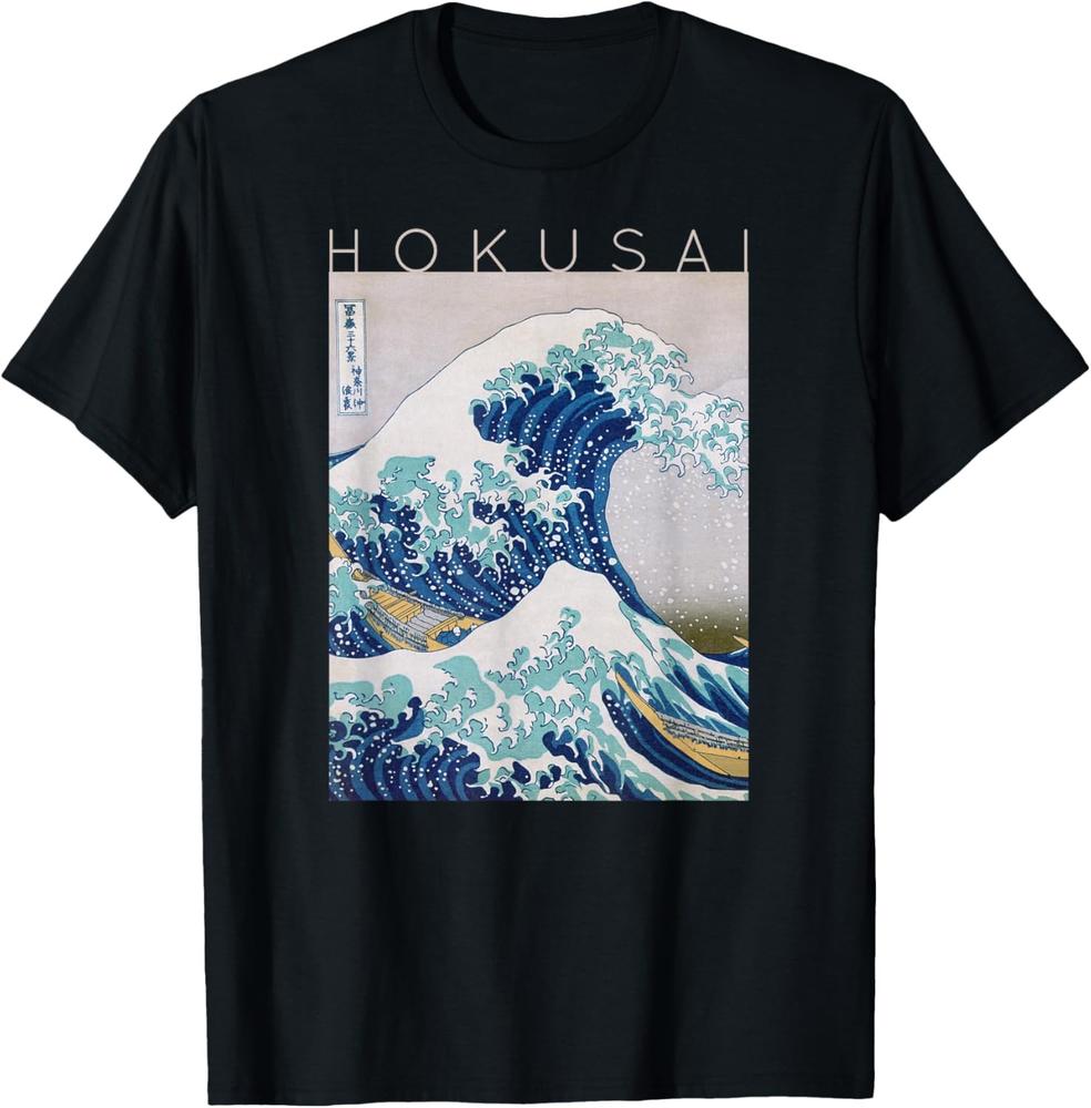 Hokusai The Great Wave Off Kanagawa Artists T-Shirt