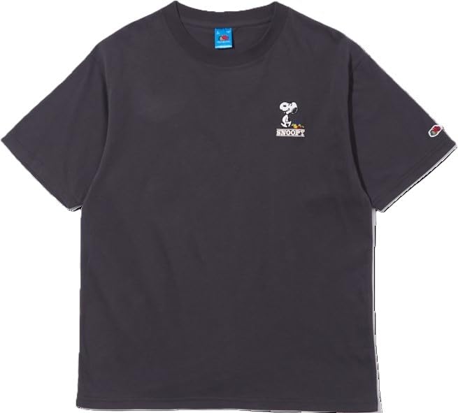 

из повседневного короткого рукава Snoopy SNOOPY коллаборационный предмет унисекс One Point Snoopy x Black [Fruit Loom]