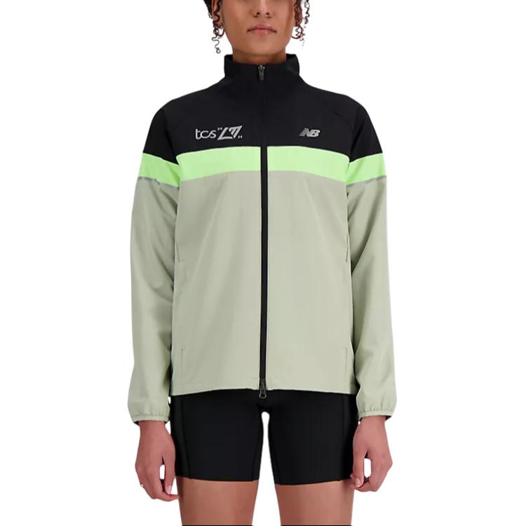 New Balance London Edition London Marathon Special Edition Jackets & Coats Women s Black WJ41200-DBK S