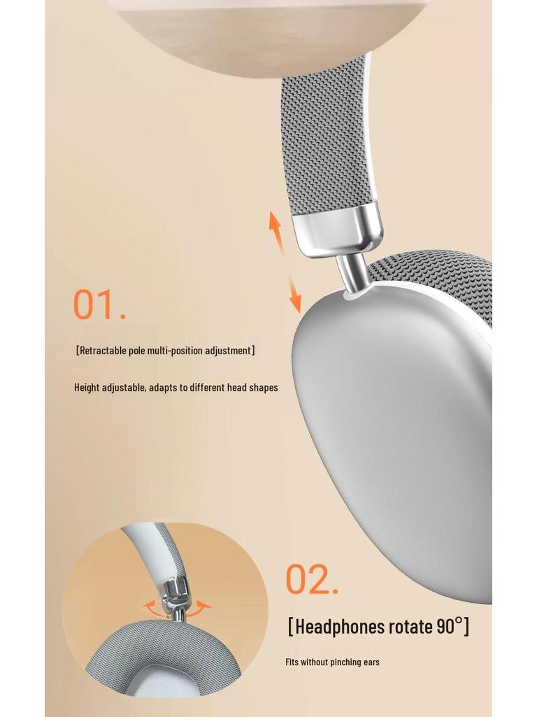P958 Bluetooth Earphones: HIFI Stereo Sound, 3D Comfort, Long Wear, Type-C Compatible.