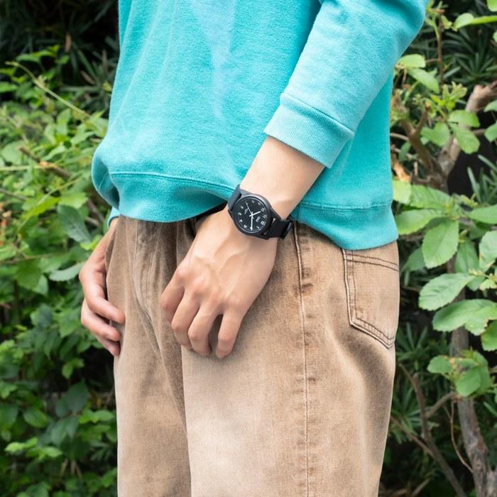[Citizen Q&Q] Watch Analog Waterproof Urethane Band VS40-002 Men's Black
