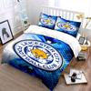 Set Biancheria da Letto Leicester City Football Club Set Biancheria da Letto (1 copripiumino, 2 federe, piumino non incluso)