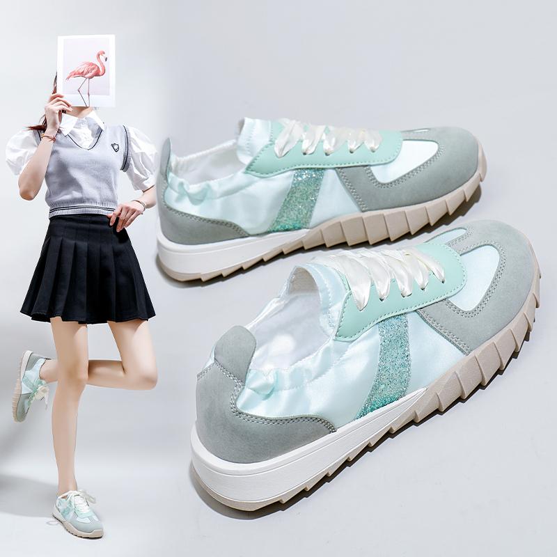 Повседневные дышащие нескользящие кроссовки женские кроссовки летняя обувь для прогулок — фото 3