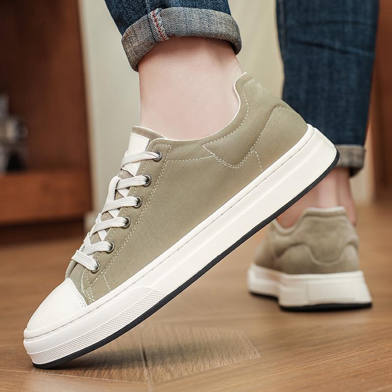 Fashion Spring and summer men's shoes Classic Comfort Designer Style Daily office work young Lightweight Hot Handsome canvas shoes