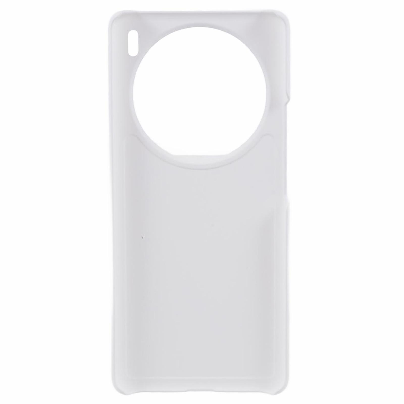 

For vivo X100 5G Phone Case Rubberized Hard PC Phone Cover White