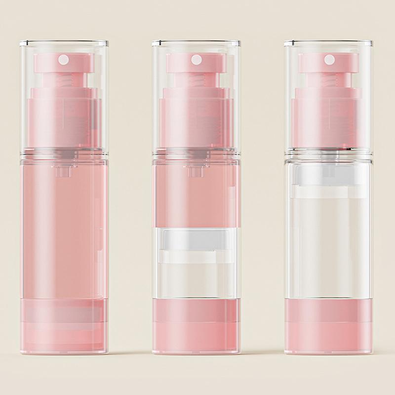 Airless Press Type Refillable Bottles Spray Bottle Lotion Cosmetic Dispenser Travel Portable Hydration Bottle