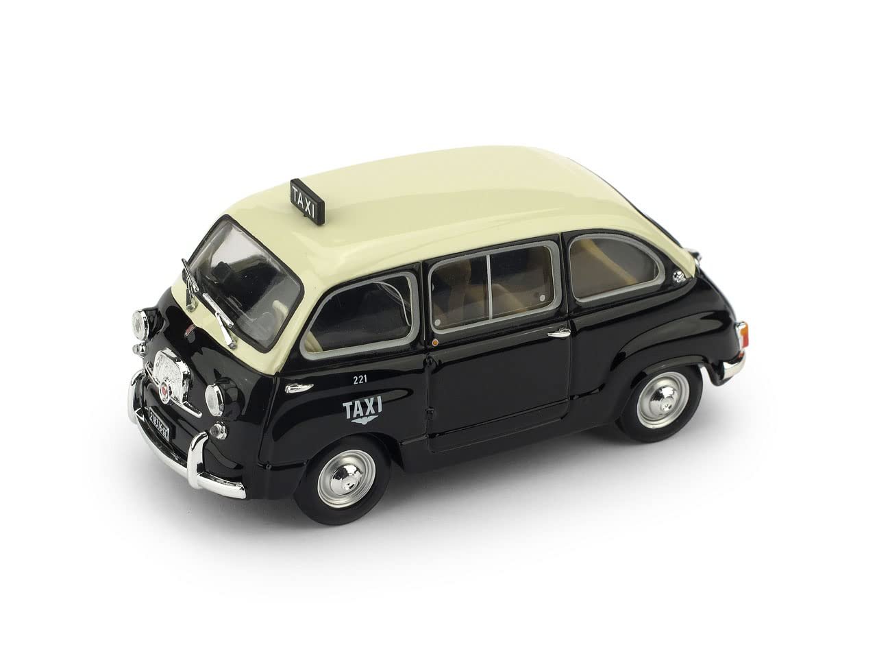 

BRUMM FIAT 600D MULTIPLA TAXI DI GENOVA 1964 BRUMM FIAT 600D MULTIPLA TAXI DI GENOVA 1/43 [Товар] чёрный