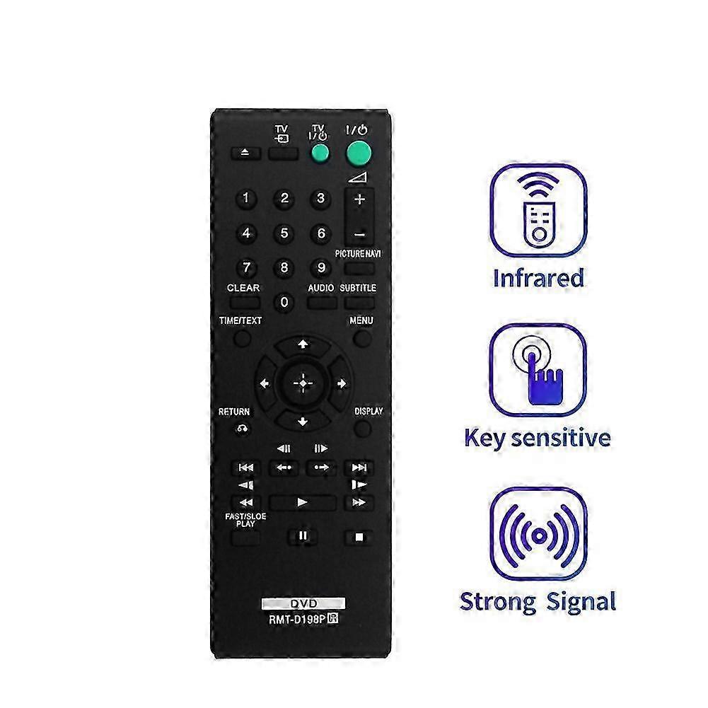 Replace RMT-D198P Remote Control for Sony DVD Player SR760 SR170 25-26s