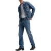 Calvin Klein Classic Truck Driver Denim Jacket With Rigid Pointed Collar Men Jackets Medium-Blue 40TM715420