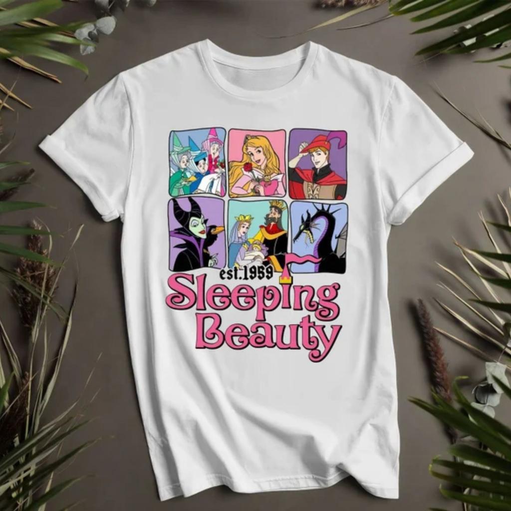 Sleeping Beauti V2 White T Shirt Best Gift For Friends