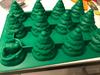 11pcs 3D Christmas Tree Silicone Molds Cake Decorating Tools Bakeware Fandant