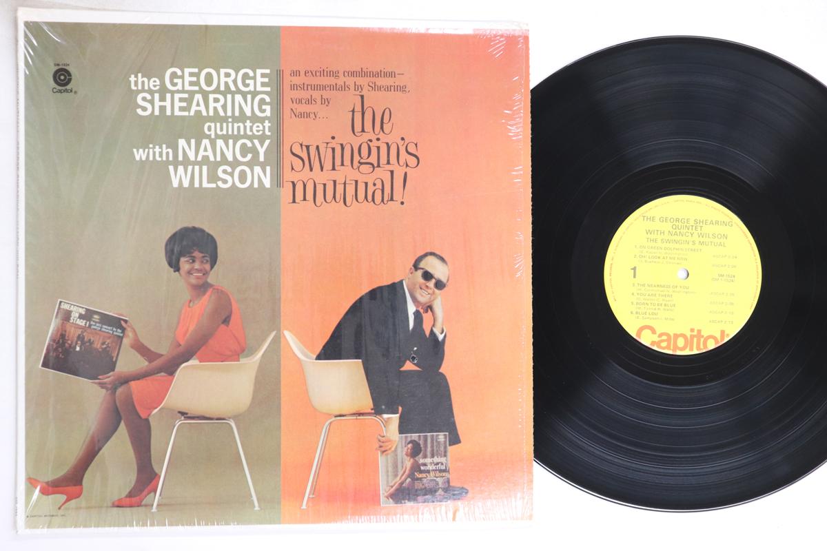 

LP Record GEORGE SHEARING QUINTET, NANCY WILS - Swingin s Mutual SM1524 CAPITOL 1973 US Jazz Used
