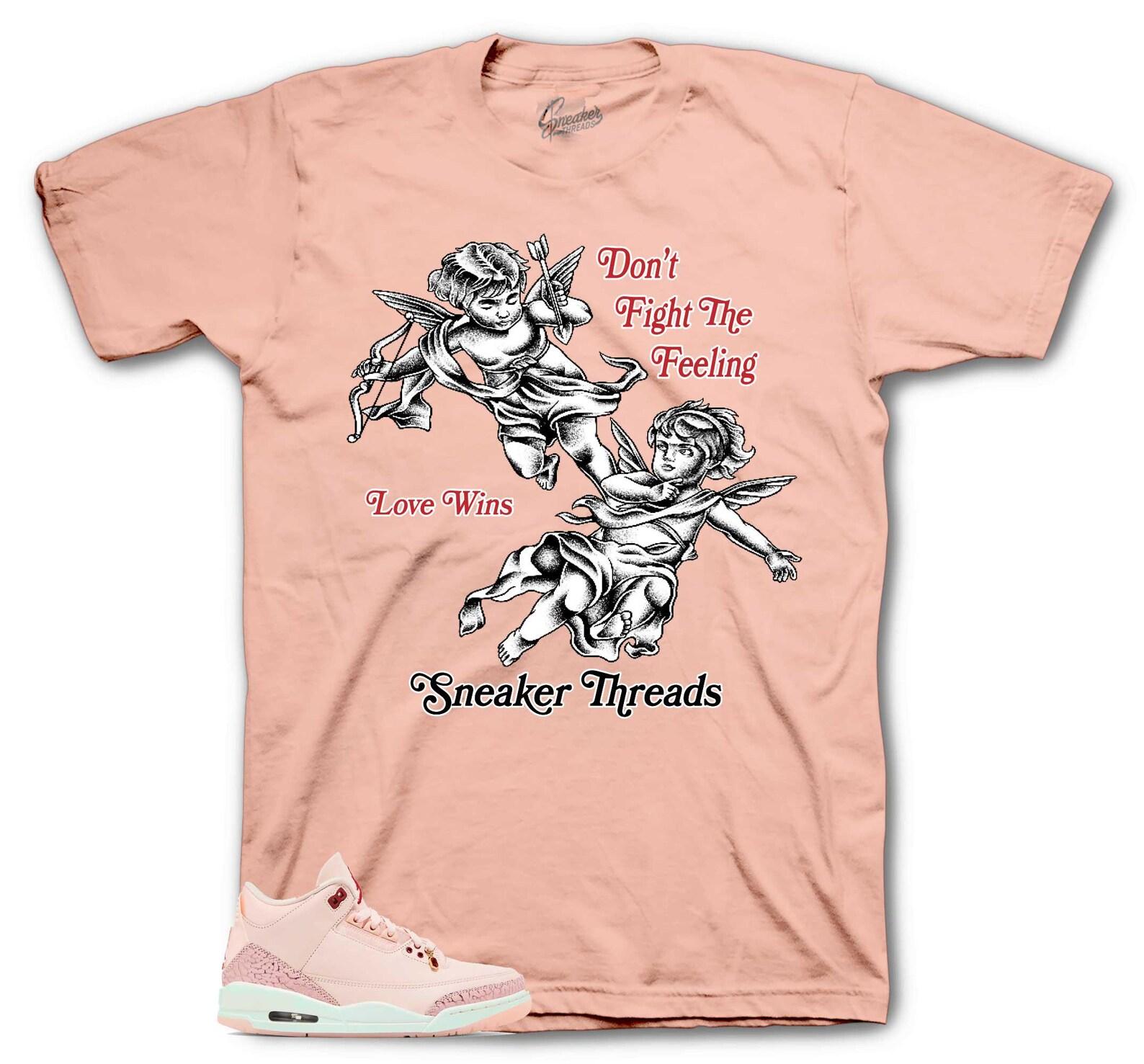 Love Wins Treat Graphic T-Shirt - Shirt To Match Retro 3 Valentines Day Jordans M