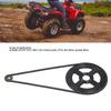 25H Chain Sprocket Set Steel 10mm 15T Front Sprocket 29mm 80T Rear Sprocket 146 Link Drive Chain for 47CC 49CC Mini Motorcycle ATV Dirt Bike