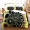 Set Biancheria da Letto di Lusso Con Copripiumino Letto Colorato Gradiente Pattern Per Arte Astratta Etnica Moda Poliestere Queen King Full Size