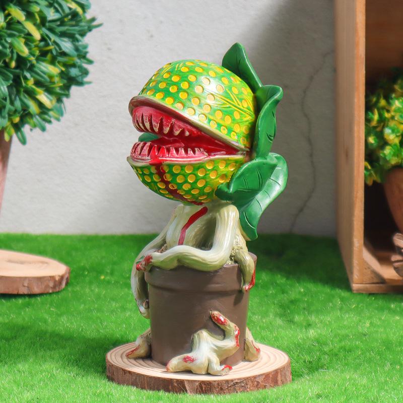 Realistisch Vleesetend Plant Decoratief Ornament Creatieve Hars Beeldje Woondecoratie voor Slaapkamer Woonkamer Bureau Ornament