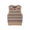 Teenie Weenie Women's Fair Isle V-Neck Knit Vest