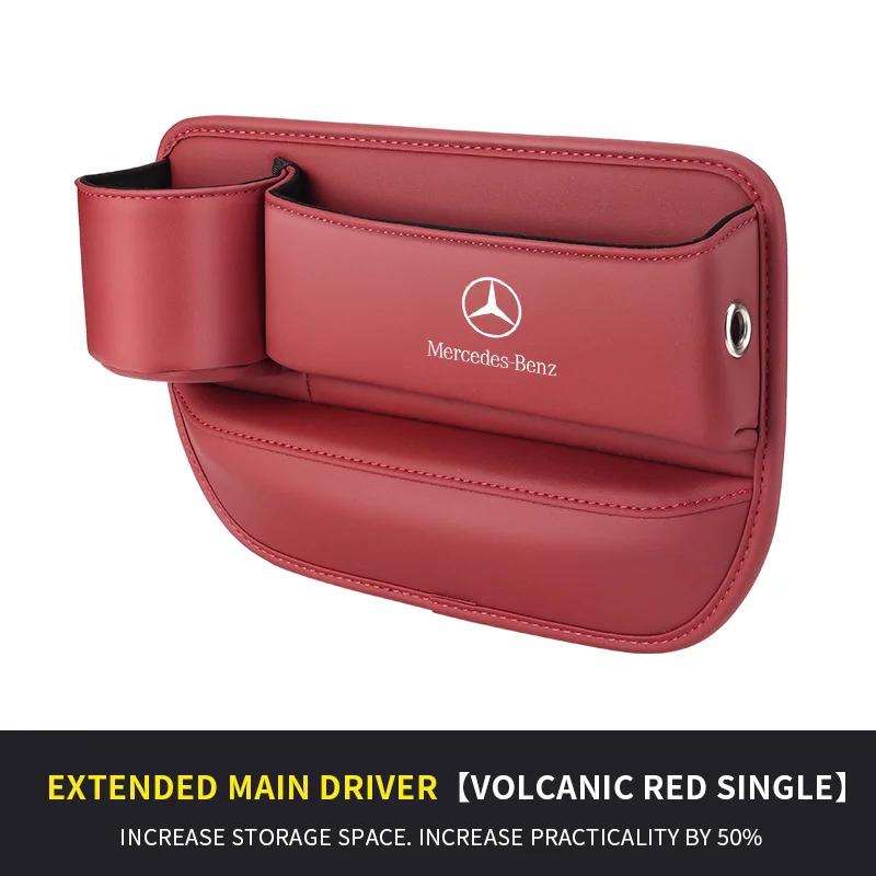 Samolepka na auto Pro Mercedes-Benz Třída A B C E S V R A45 C43 CLA GLA GLB GLC SLK SL Multifunkční úložný box do mezery mezi sedadly