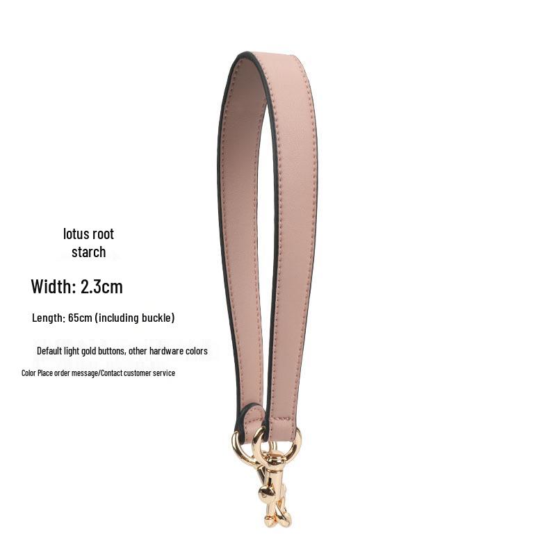 Black PU Handbag Replacement Strap: Women's Underarm Bag, Short Single Shoulder Handle, Trendy Plain Design