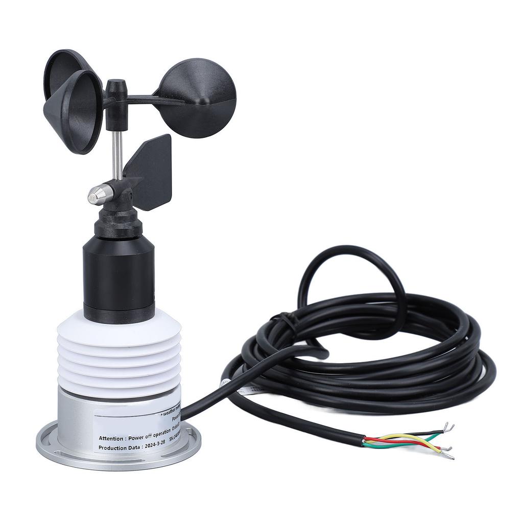 5 In 1 Weather Sensor with Cable Mini Temperature Humidity Wind Speed Direction Air Pressure