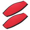 2pcs Diving Slap Mirror Strap Cover Underwater Dive Snorkeling Snorkel Cover Hair ProtectorRed