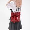 Fashion niche single shoulder armpit bag women's summer new bow messenger bag versatile tote bag