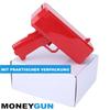 MONEYGUN Toy Money Gun Party Revolver Banknotes Cash Gun M. Fake Dollars