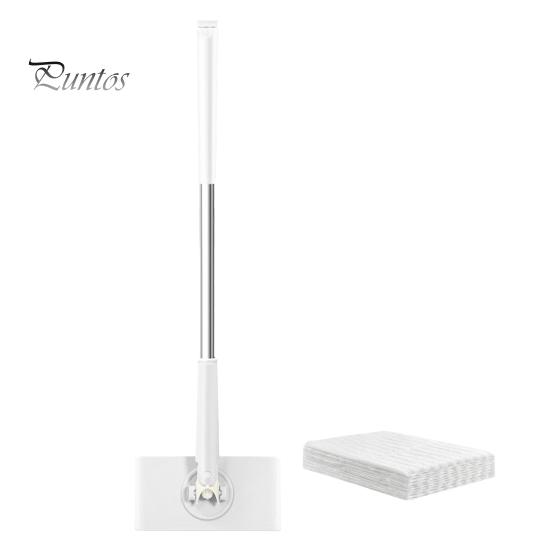 

Плоская швабра с тряпкой для кухни, ванной, дома, мини-швабра с вращением на 360 градусов, сухая и влажная уборка, простая в использовании швабра, инструмент для уборки дома 90 cm белый
