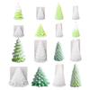 Christmas Atmosphere Candle Mold Silicone Soap Making Tools Scented Candle Molds  Party Decoration