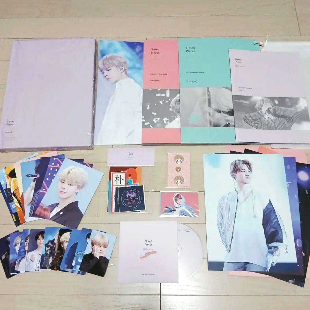 

[USED] BTS Jimin Noted Pieces Photobook DVD Master