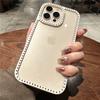 Luxury Diamond Bling Rhinestone Clear Case For For Iphone 16 15 14 Plus 13 12 11 Pro Max Shockproof Hybrid Acrylic Protection Cover