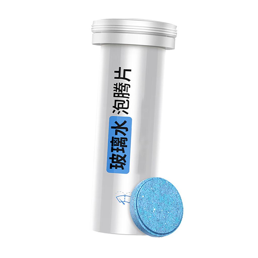 Car Glass Washer Concentrated Effervescent Tablets Windshield Glass Washer Tablets Wiper Cleaning Tablets for Car Home