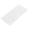 2 Pcs Anti Wrinkle Silicone Nipple Pads Reusable Ultra Thin Round Anti Wrinkle Chest Patces for Women