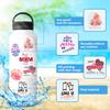 50 PCS Mother's Day Heart Stickers - 'Happy Mother's Day' Decals for Gifts, Journals, DIY