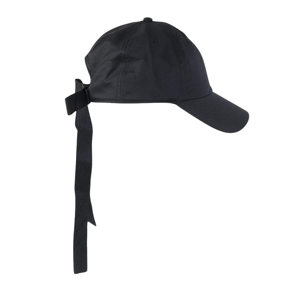Golf Cap Three Stripes Ribbon Cap Black [Adidas Golf] Women's
