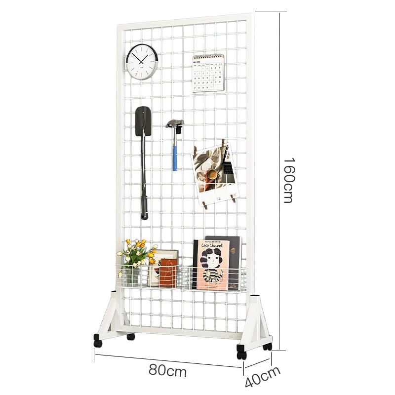 Mobiler Drahtgitter-Ausstellungsständer für Kindergarten- und Schulkunst- und Schmuckausstellungen