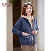 YUZHAOLIN Women's Elegant Spring Autumn Knit Jacket
