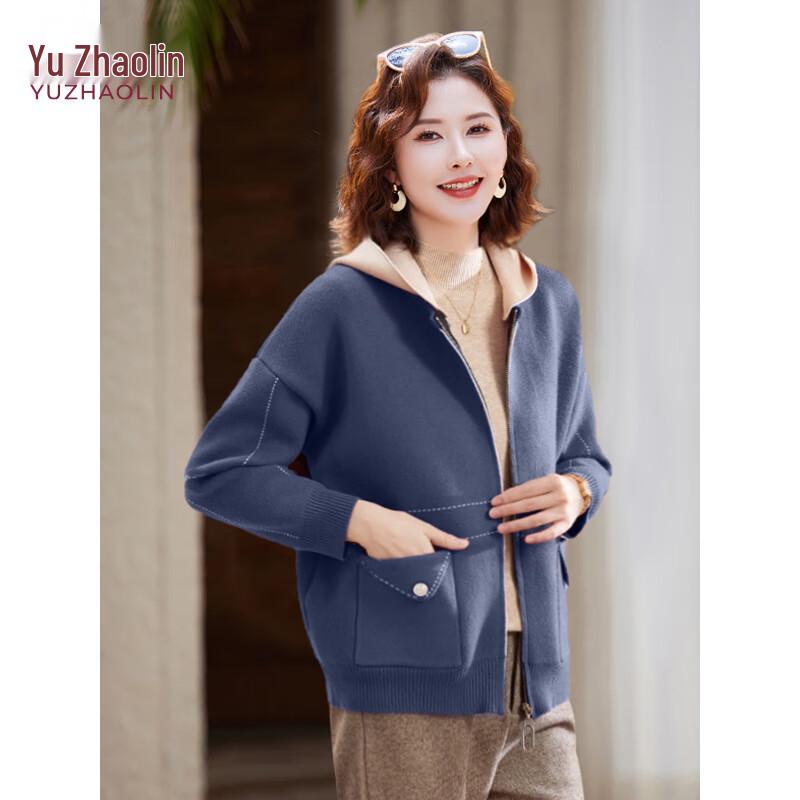 YUZHAOLIN Women's Elegant Spring Autumn Knit Jacket