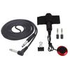 6.35mm Guitar Pickup Piezo Stable Contact Self Adhesive Microphone Pickup For Guitar Bass Violin Banjo Mandolin Ukulele