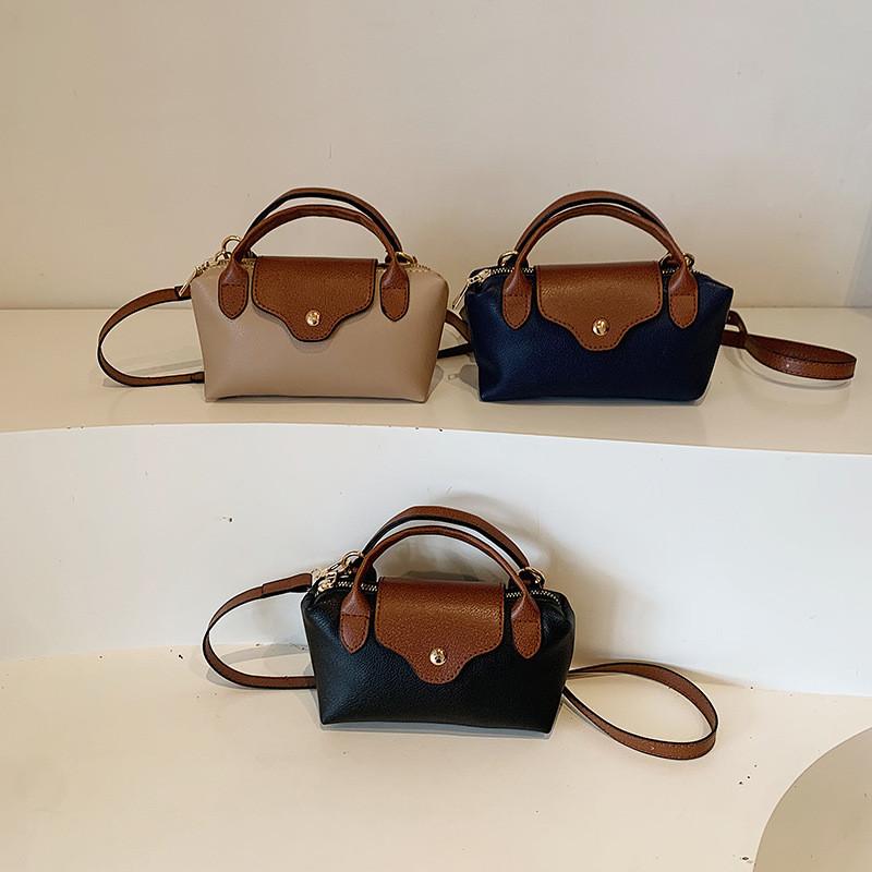 Luxurious And Highend Small Square Handbag For Women Featuring Color Block Design And Single Shoulder Strap