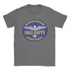 Men T-Shirt Fall Guy Stunt Association Funny Pure Cotton Tee Shirt Short Sleeve T Shirt Round Collar Clothing Plus Size
