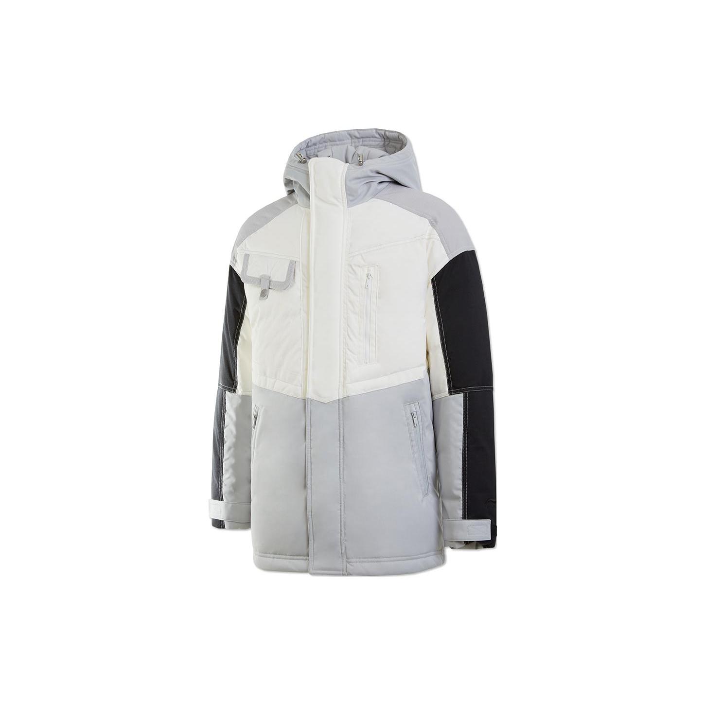 Li Ning Sports Trendy Collection Down Jacket Men s Gray AYMT067-1 XL