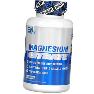 Magnesio Citrato, Magnesium Citrate 200, 60vegcaps (36385016)
